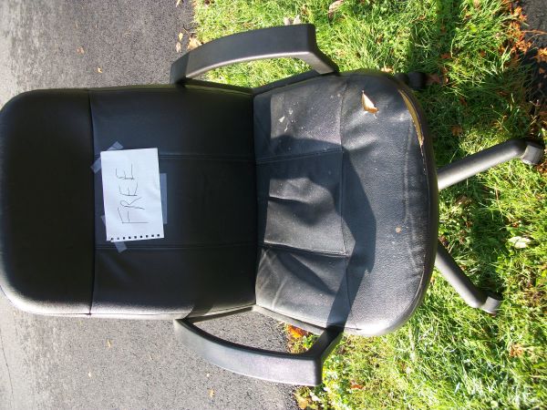 Curb alert...Chair (Augusta)