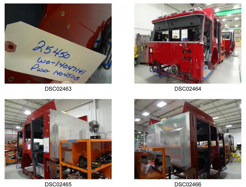 On Oct. 4, Pierce sent along another batch of photos to Camden Fire Department, updating construction progress.