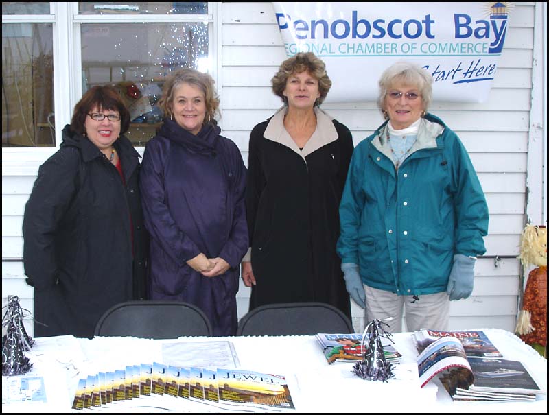 Officer and volunteers of the PBR-CoC, (left to right) Sarah Shepherd, Ann Bacon, Shari Closter and Susanne Carey.
