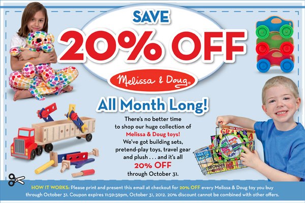 melissa and doug sale