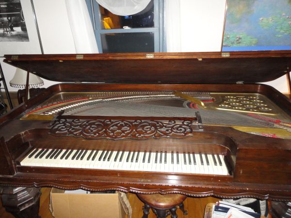 1850-60 Square Grand Piano (East Corinth)