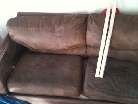 free couch great for wood to burn bug free!!! (Biddeford)