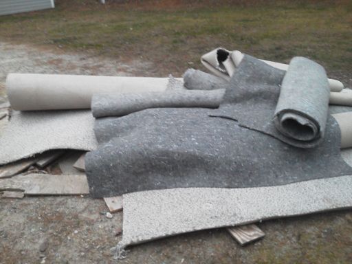 carpet and padding (Readfield)