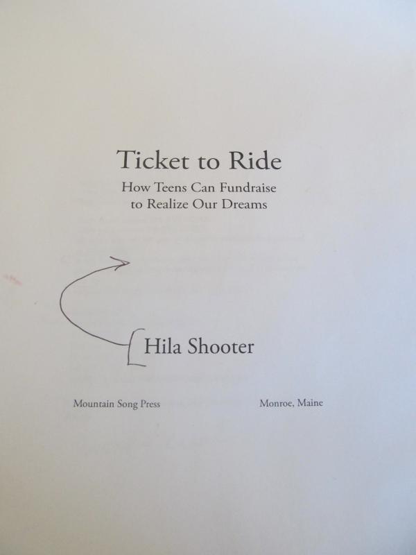 Hila's manuscript, almost ready for publication. (Photo by Kay Stephens)