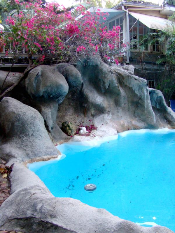 S.E.A. Ltd of Camden gives you a secluded, lush tropical jungle setting on two floors of a real coral rock house. (Photo courtesy of S.E.A. Ltd.)