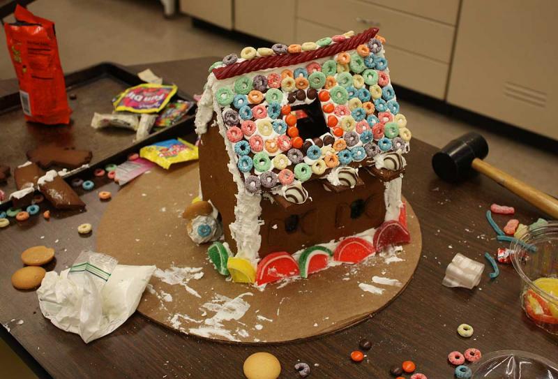 And a roof covered with fruity "Os" can be the most tedious option. (Photo by Holly S. Edwards)