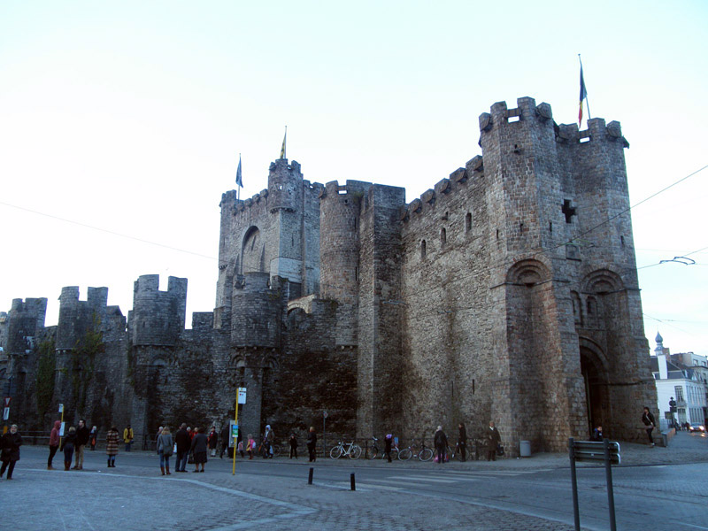 The castle. Once the bastion of divine royal rule, it is now overrun with commoners. (Photo by Ari Snider)