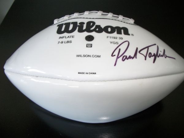Signed FOOTBALL (South Portland)