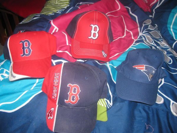 Free baseball hats (Lewiston)