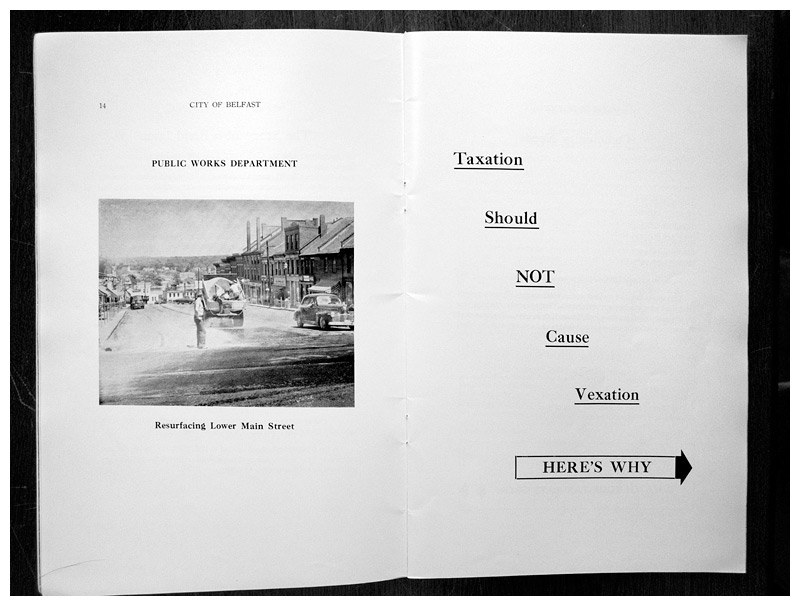 A new city manager likely had something to do with the ambitious narrative in the 1952-53 report, which played out over ten arguably harrowing pages (see next four images).