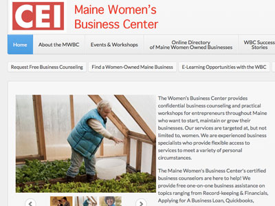 CEI's statewide women-owned business directory (Screenshot by Kay Stephens)