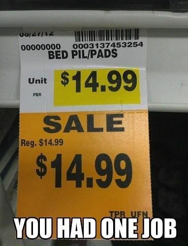 "So what you're saying is... the sale price 14.99?"(photo: knowyourmeme.com)