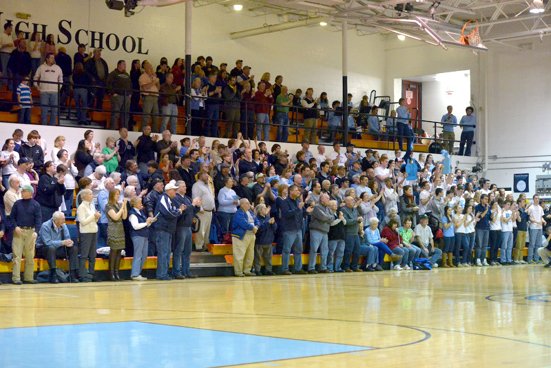 A good sized crowd was on hand for the game to show support for the Mariners. (Photo by Ron Hawkes)