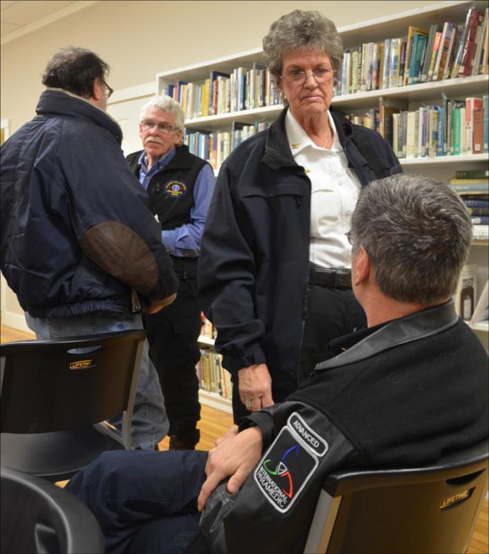 Julia Libby, Camden First Aid Service Chief. (Photo by Lynda Clancy)