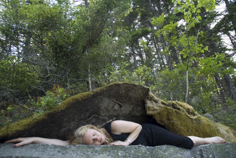Brooke Holland's photo of being cradled. (Courtesy Brooke Holland)