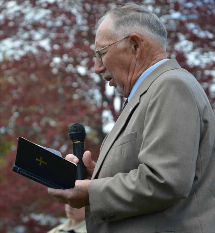 Rev. Ralph Miller. (Photo by Lynda Clancy)