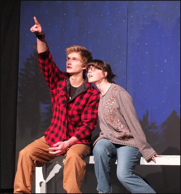 Peter Gimlewicz and Tori Arau wish upon a planet. Peter Gimlewicz and Tori Arau wish upon a planet.