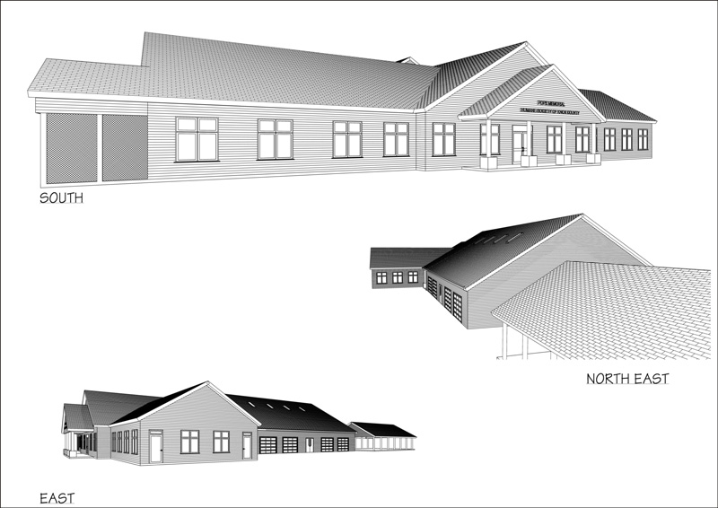The fundraising goal for the new Pope Memorial Humane Society of Knox County is $2.2 million, with 40 percent already raised.