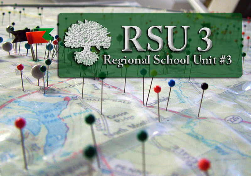 Regional School Unit 3 has made major changes in the past five years to keep pace with a drop in state subsidies including a switch to a single bus run, pictured on a map in the image above. In the coming year's budget, however, the cuts are deeper, and a hike in property taxes may be unavoidable . (Graphic by Ethan Andrews) Regional School Unit 3 has made major changes in the past five years to keep pace with a drop in state subsidies including a switch to a single bus run, pictured on a map in the image above. In the coming year's budget, however, the cuts are deeper, and a hike in property taxes may be unavoidable . (Graphic by Ethan Andrews)
