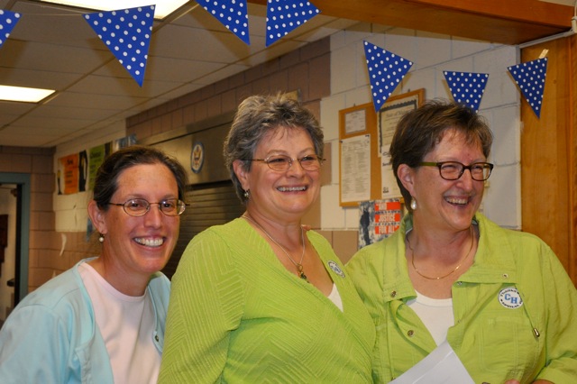 Barb Williams, Sue Heal and FreddyeAnn Danielson