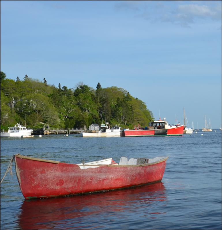 Just Rockport Harbor. (Photo by Lynda Clancy)