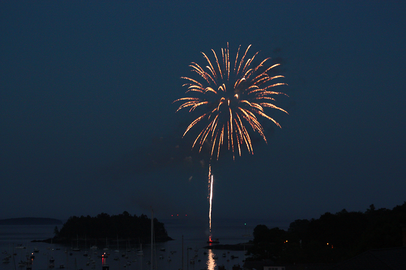 Juy 4, 2012, in Camden Harbor. (Photo by Holly S. Edwards)