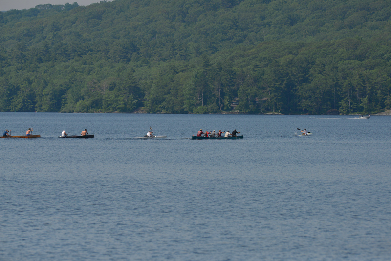 Sunday was a beautiful day for the 38th Annual Megunticook Lake Race. (Photo by Ron Hawkes)