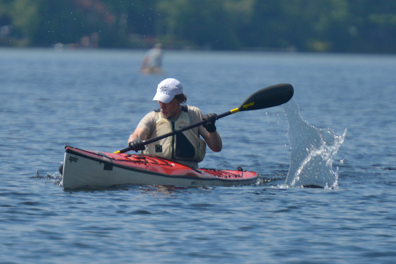Sunday was a beautiful day for the 38th Annual Megunticook Lake Race. (Photo by Ron Hawkes)