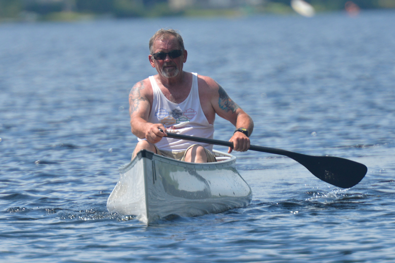 Sunday was a beautiful day for the 38th Annual Megunticook Lake Race. (Photo by Ron Hawkes)