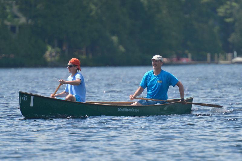 Sunday was a beautiful day for the 38th Annual Megunticook Lake Race. (Photo by Ron Hawkes)