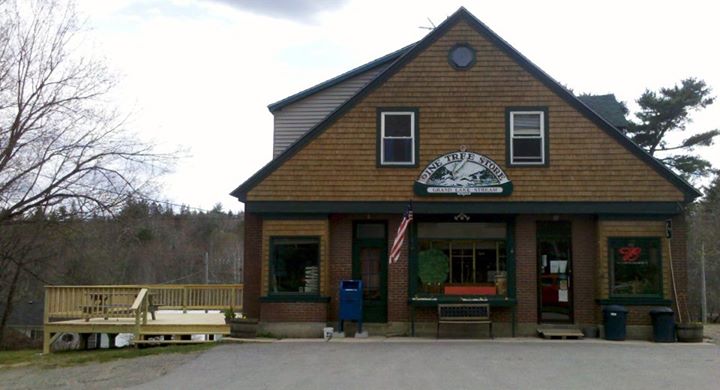 The Pine Tree Store is a real place in Grand Lake Stream. (Courtesy their Facebook page.)