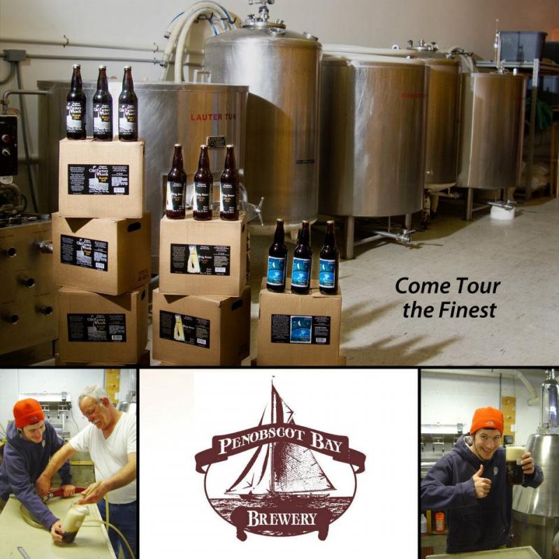 First stop on the Beer Trail. (Courtesy Penobscot Bay Brewery)