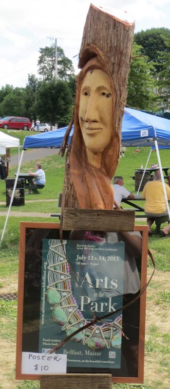 A Ron Cowan sculpture. (Photo by Erica Thoms)