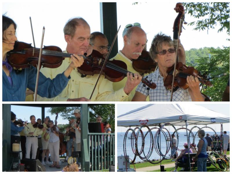 The Belfast Fiddlers play Harbor Fest in Belfast mid-morning Sturday.