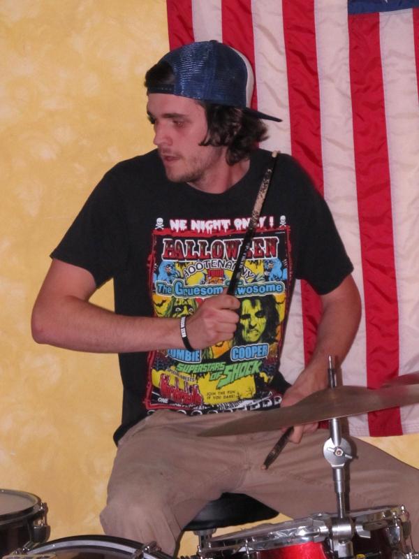 Drummer Wes Sterrs. (Photo by Kay Stephens)