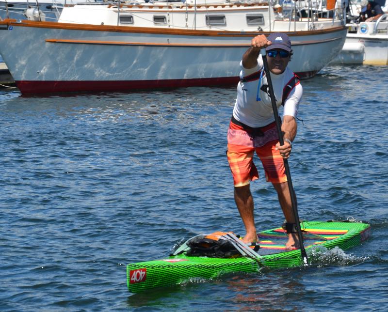 In Camden Harbor. (Photo by Lynda Clancy)