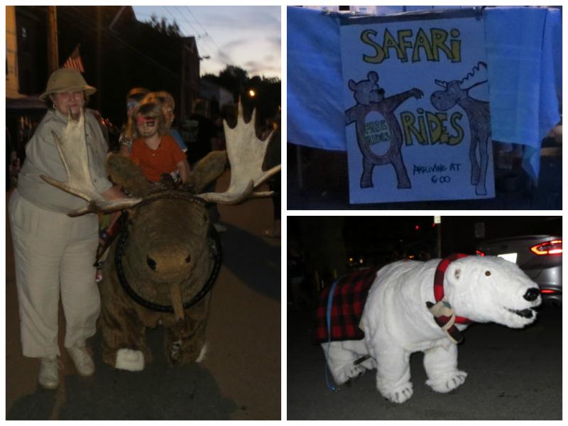 Free ‘Safari Rides’ were offered to children and adults. (Photo by Erica Thoms)