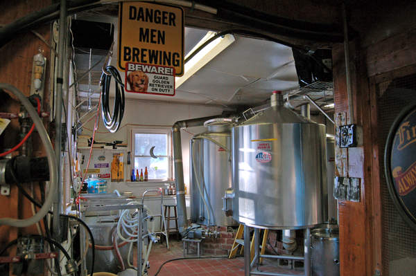 Not many get to see the interior of Andrew's Brewing Co. located in a renovated farmhouse. (Courtesy Maine Brewer's Guild)