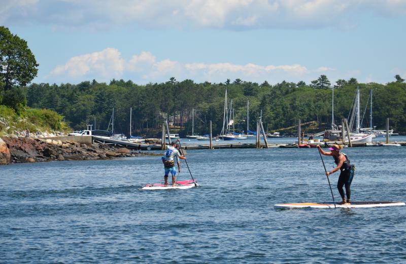 Coming and leaving Camden Harbor. (Photo by Lynda Clancy)