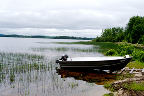 Fourth Machias Lake in Hancock County, presumably one of the real places mentioned in Massacre Pond (Courtesy David Gallagher/Flickr