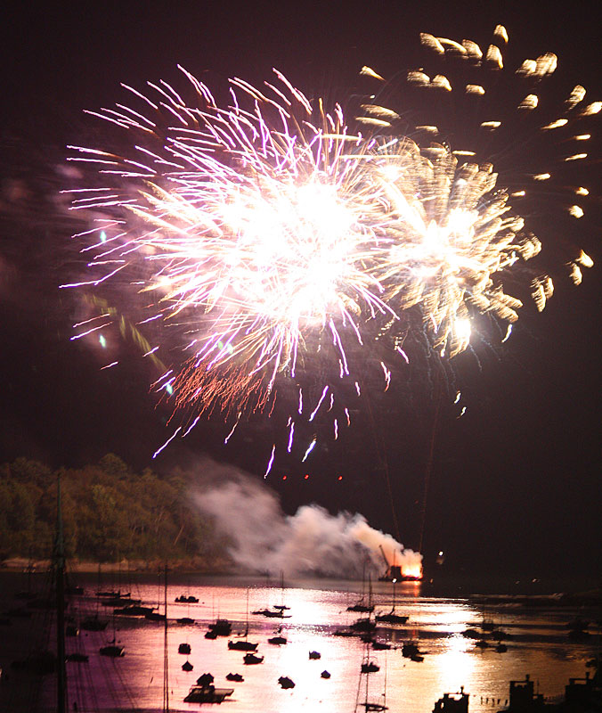 Fireworks cap first night of Camden Windjammer Festival PenBay Pilot