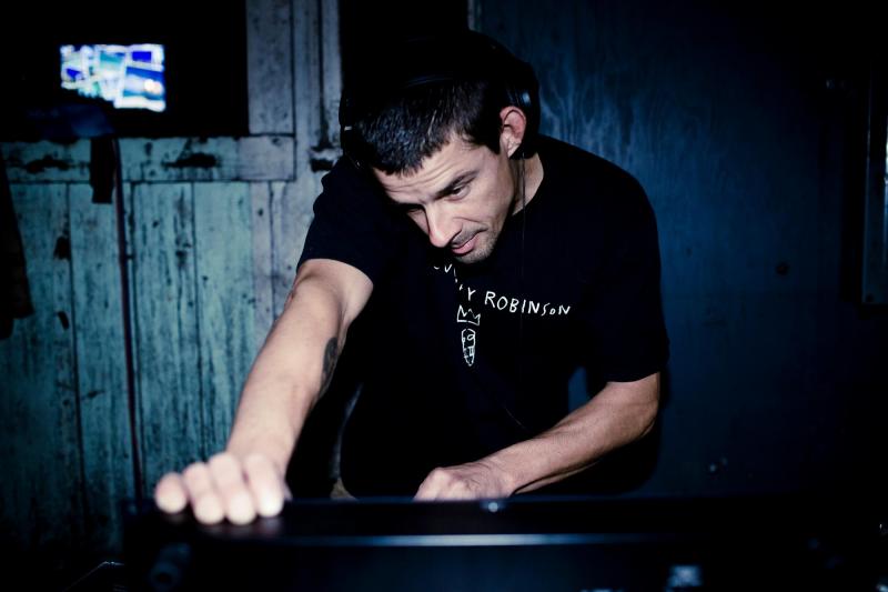 Kelly in his DJ role. (Photo courtesy Jonathan Laurence)