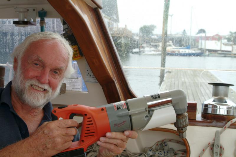 Millie is a mechanical winch driver that makes operating Victoria easier for her aging crew. (Photo: Shlomit Auciello)