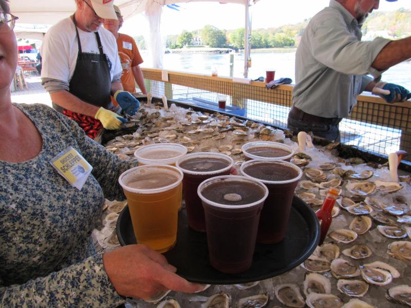 15,000 oysters at the Pemaquid Oyster Festival PenBay Pilot