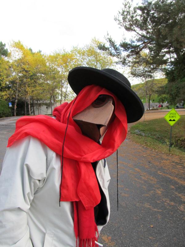 This year’s theme is the Black Plague of 1347 and costumes had to be specially ordered and made. (Photo by Kay Stephens)