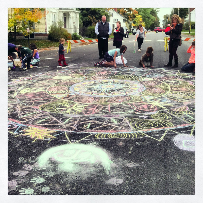 ... a mandala in full bloom. (Photo by Ethan Andrews)