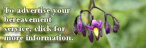 Bereavement Services House Ad