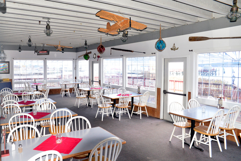 During the Toys for Tots Shindig, this area will be filled with stations to get your food from The Landings, Cafe Miranda, In Good Company, Bricks and Steve Dumas Catering. (Photo by Ron Hawkes)