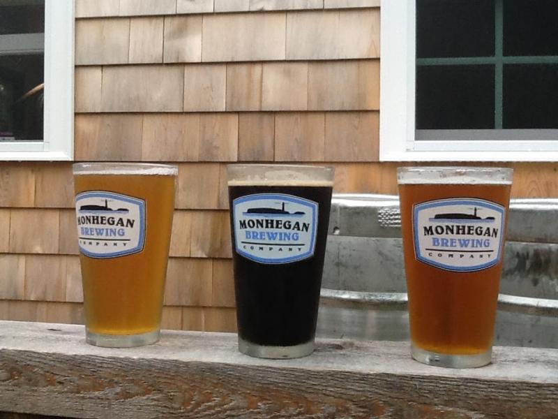 Monhegan’s first brewing company. (Courtesy Monhegan Brewing Company)