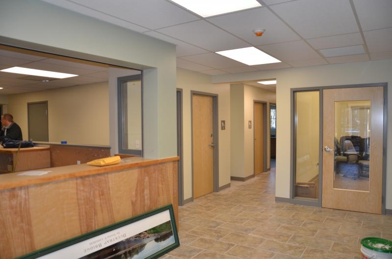 The new lobby.